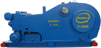 1600 HP triplex mud pump